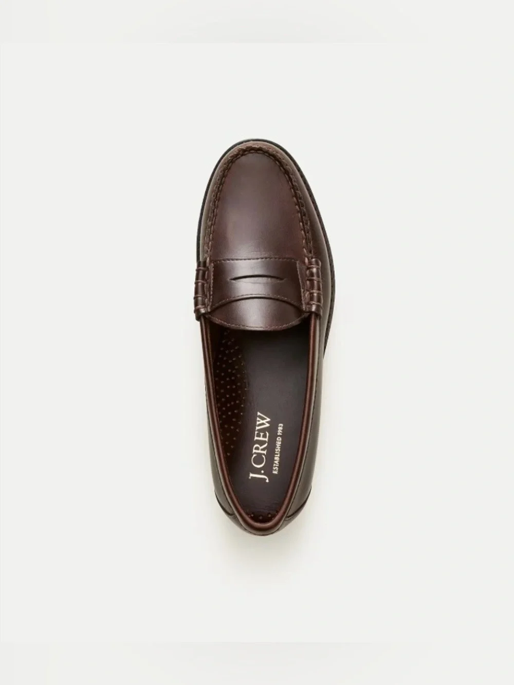 NEW J. Crew Camden Loafers with leather insoles Whiskey BJ009 size 9 $258